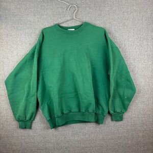 Vintage Hanes Sweatshirt‎ Mens Large Premium Weight Pullover Crewneck 90s